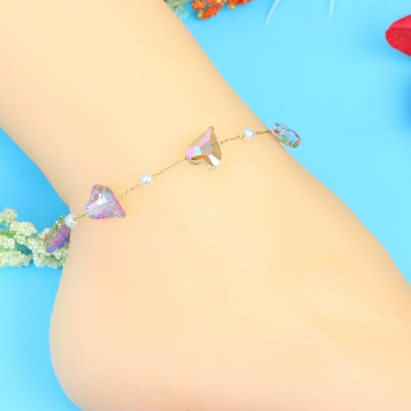 Elegant Handmade Anklet – Perfect for Women & Girls | Ideal Gift Option, DYC1499 - Picture 1 of 8